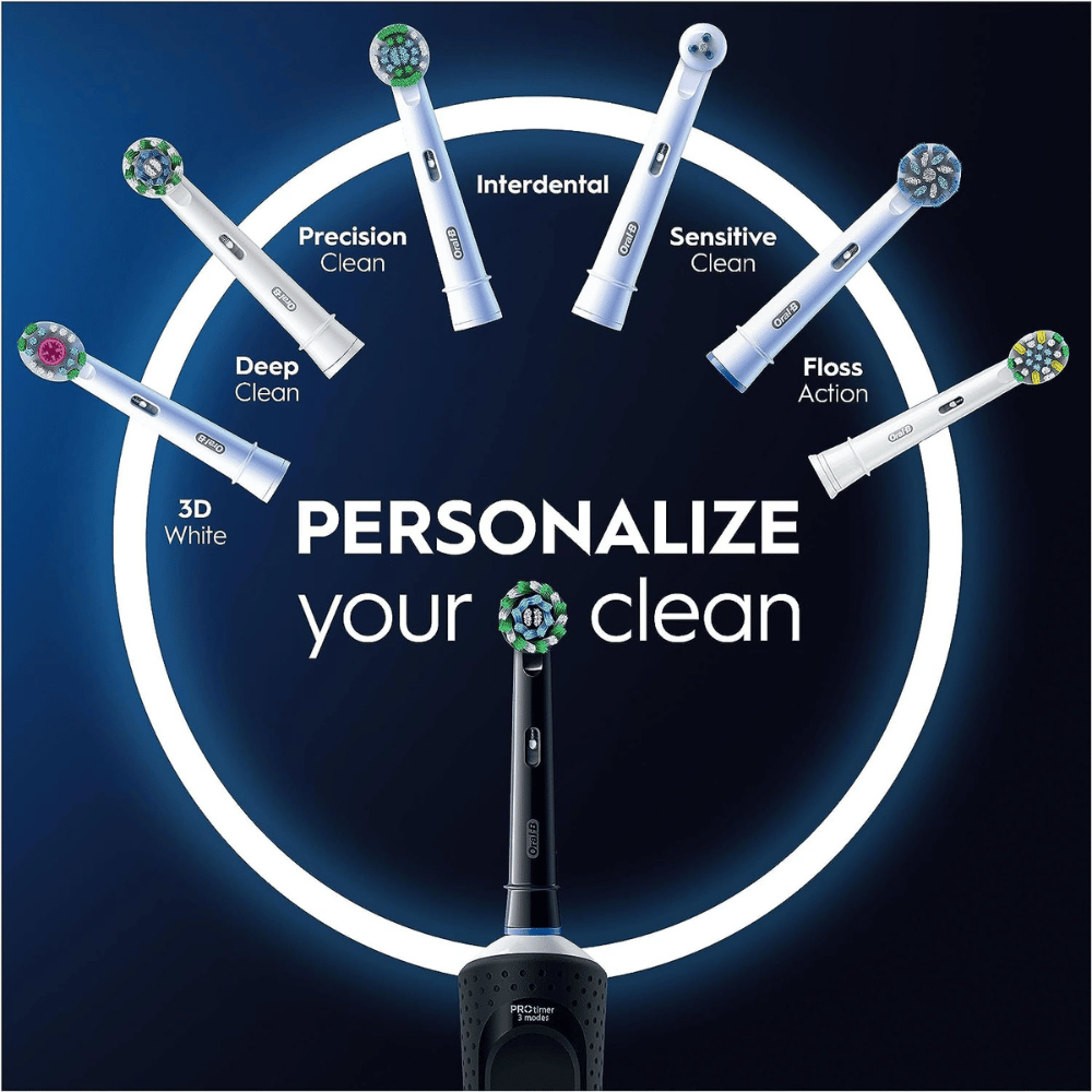 Oral-B Vitality Pro Electric Toothbrush, 1 Handle, 2 Toothbrush Heads - Image 3