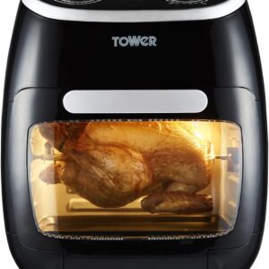 Air Fryer Oven with Rapid Air Circulation, 60-Minute Timer, 11L